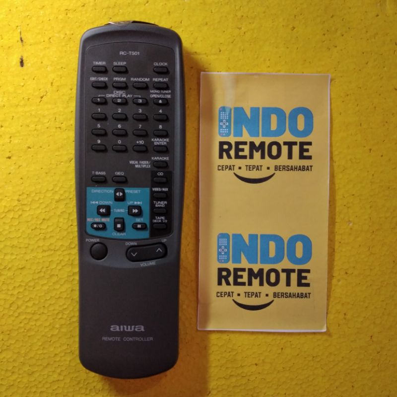 REMOTE COMPO AIWA RC-T501 ORIGINAL