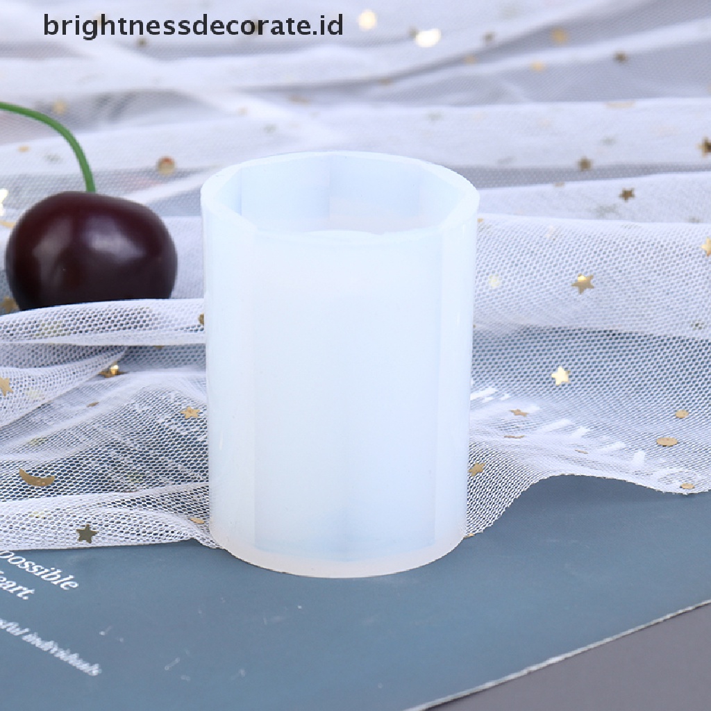 [birth] Silicone Mold Epoxy Resin DIY Pen Container Organizer Storage Holder Silica Mold [ID]