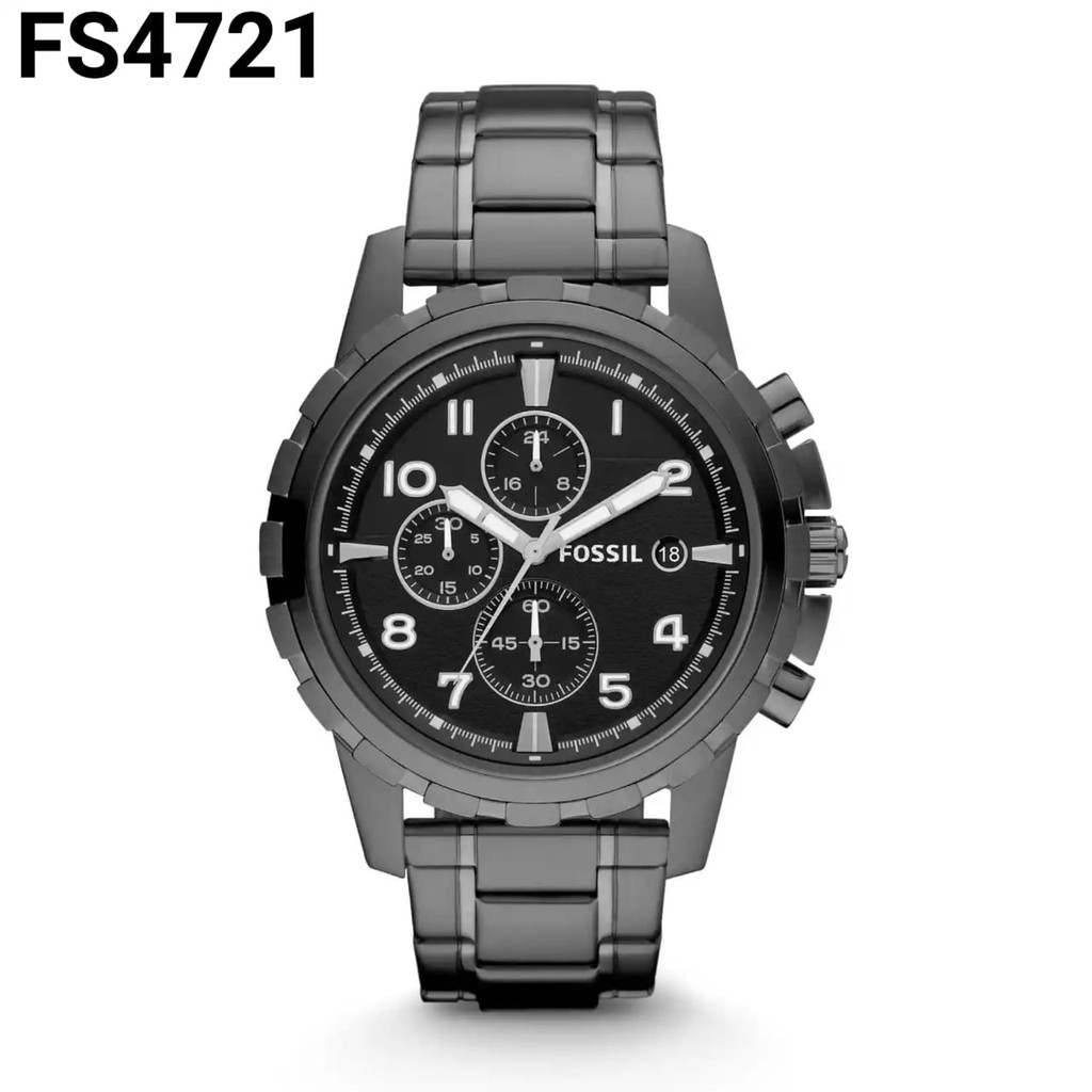 JAM TANGAN PRIA WANITA | RANTAI | KULIT | KARET | MURAH | Fossil FS 4721 Original