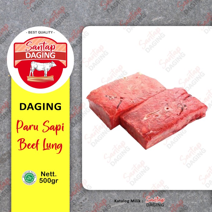 

Paru Sapi Mentah / Beef Lungs Raw Premium Quality