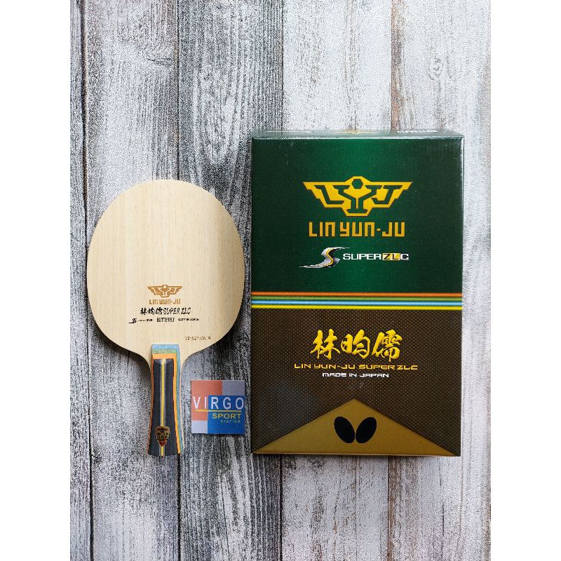 Jual Butterfly Lin Yun Ju Super ZLC Kayu Blade Bat Bet Pingpong 100 ...