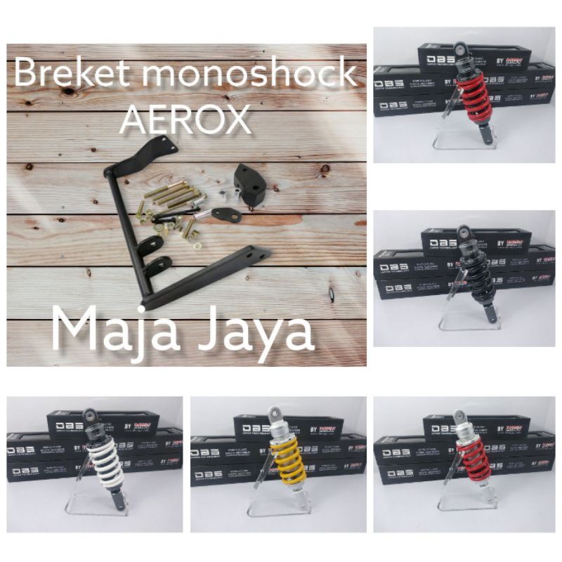 Shock Monoshock DBS AEROX 155 Plus Breket PNP Aerox old Aerox connected