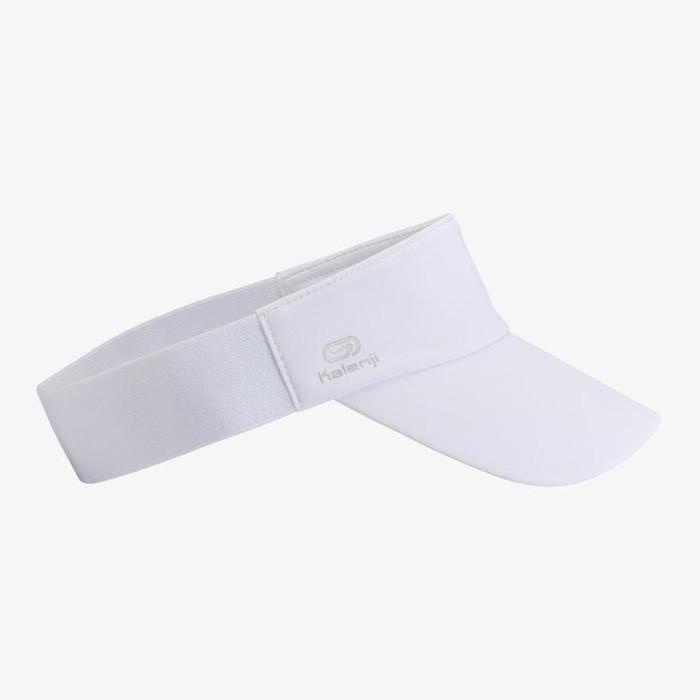 Topi | Decathlon Kalenji Topi Jogging Visor White - 8573807