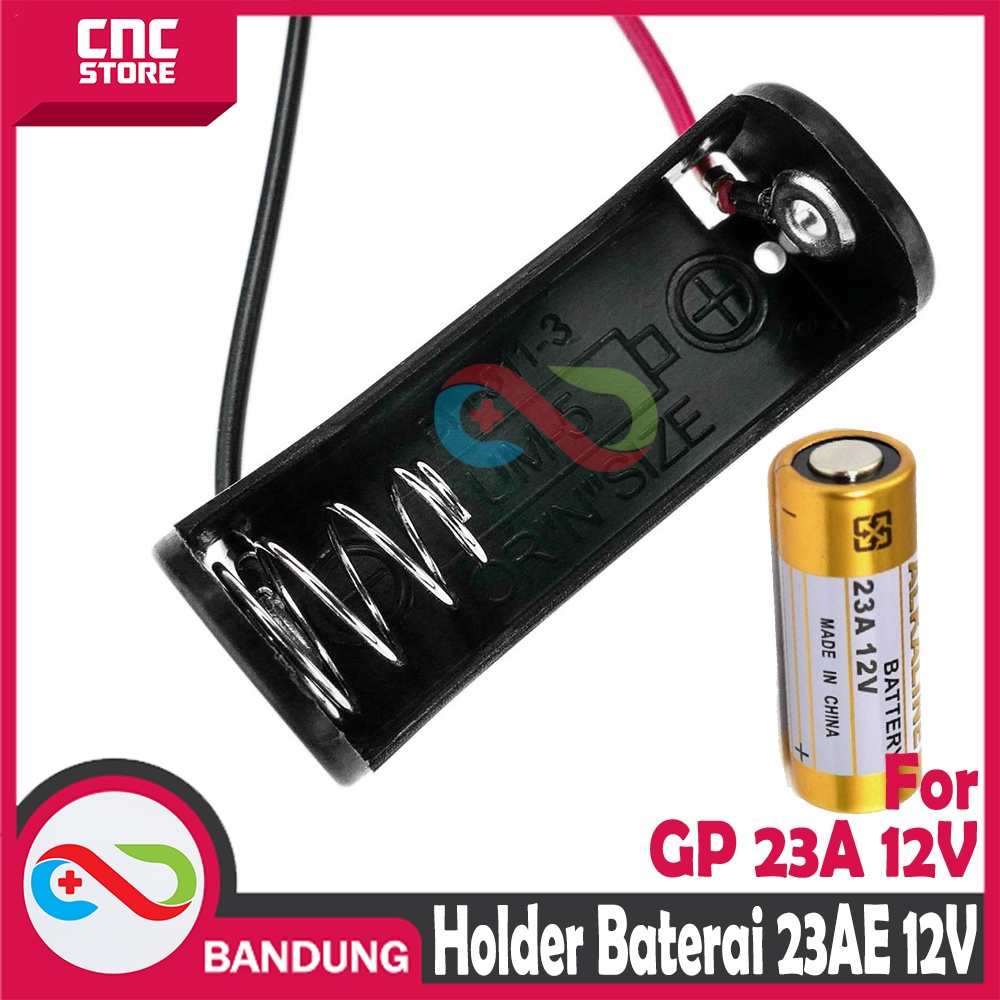 HOLDER BATTERY A23L 23AE 23A 12V