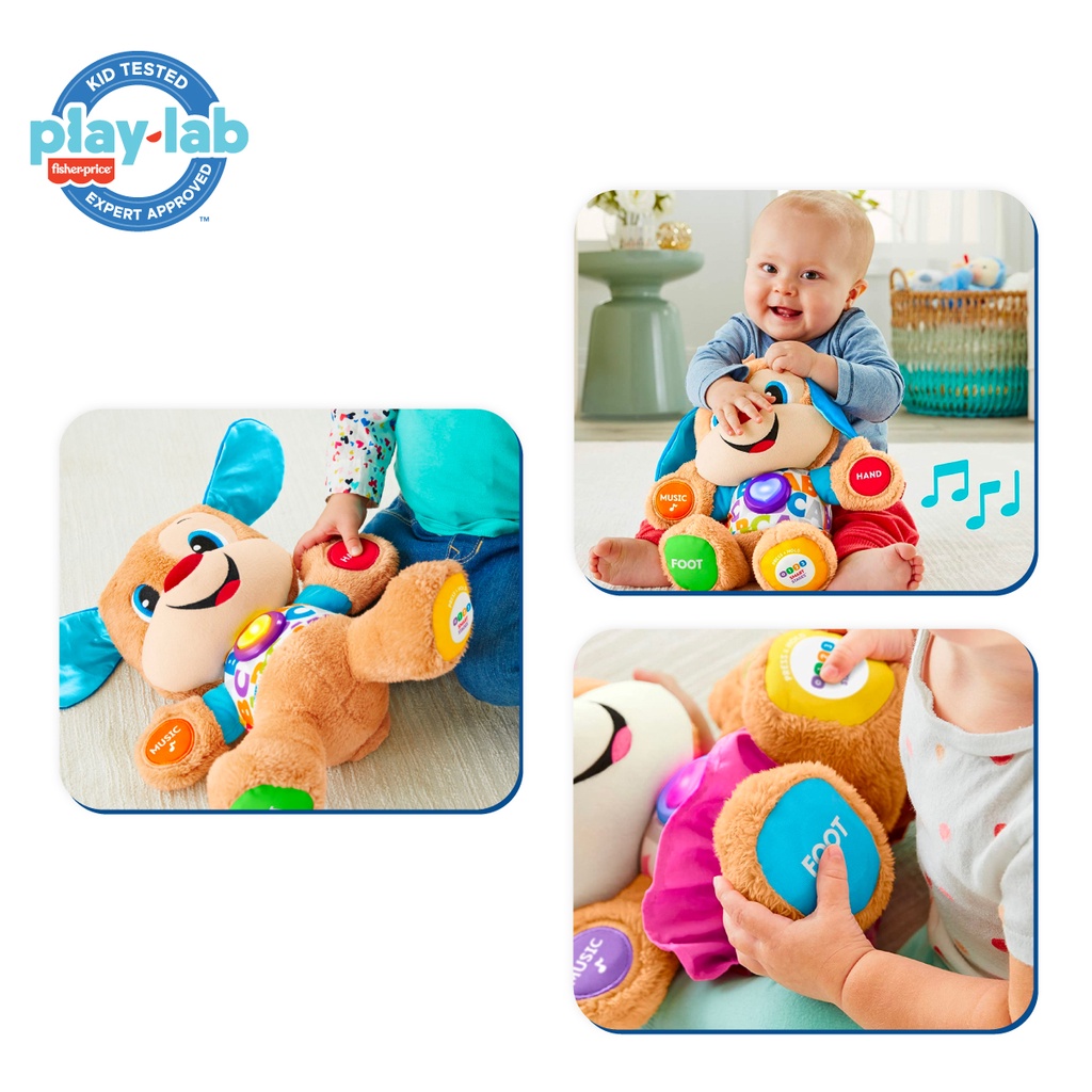 Fisher-Price Laugh &amp; Learn Smart Stages Puppy - Mainan Edukasi Bayi