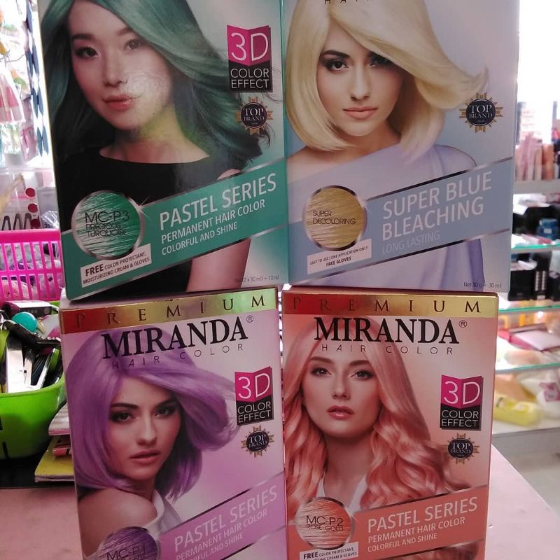 Miranda Hair Color // miranda pastel series -- Miranda Cat / Pewarna Rambut Permanen) Pastel Series
