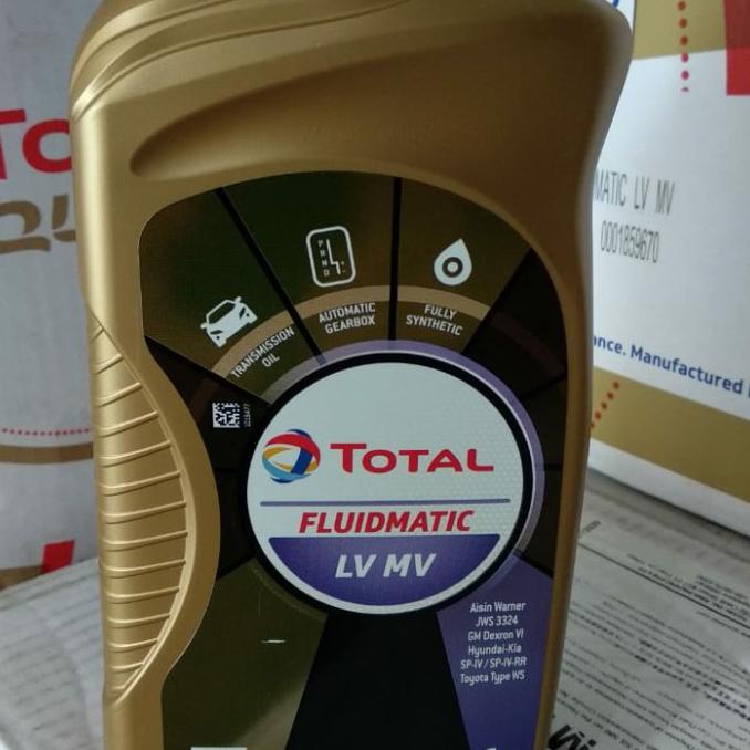 [[BISA COD]] Total Atf MV LV dextron 6 1liter