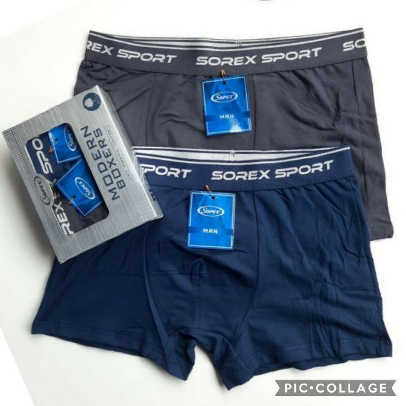 PAKET ISI 3PCS.BOXER PRIA SOREX 3906/3904.