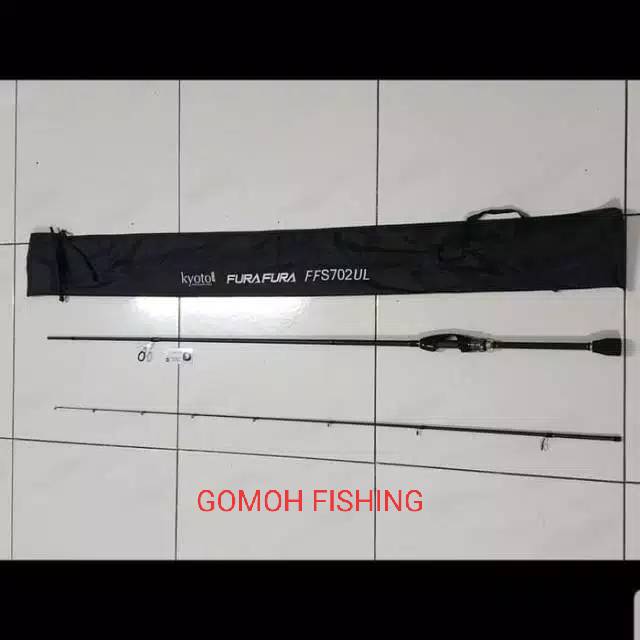 Joran UL KYOTO FURA FURA S702UL / 210 cm (Line Test 2-6 lbs) RING FUJI