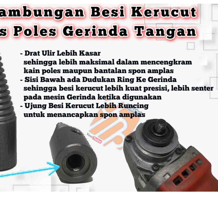 ➻ Kerucut Gerinda Tangan As Poles Kerucut Gerinda Tangan sambungan kerucut gerinda ♖