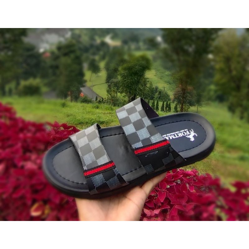 Fashion Pria / Sendal Selop Pria Sandal Cowok Keren Kekinian