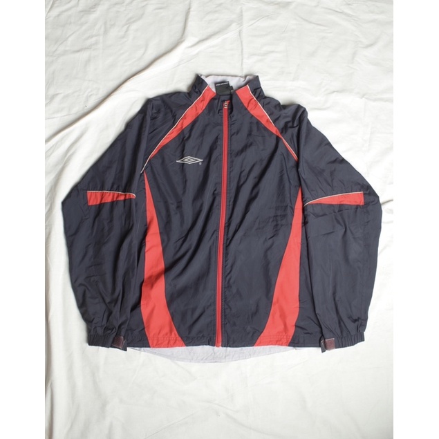 jaket colorblock umbro second vintage