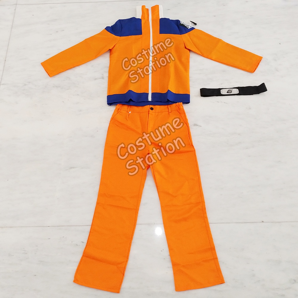 Kostum Naruto Blue / Costume Ninja Konoha Anime anak