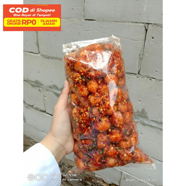 

Promo siomay cikruh extra pedas daun jeruk 500gram basreng hot jeletot