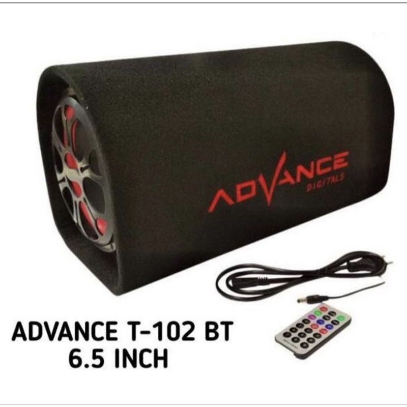 Speaker Advance T102bt Super Bass Subwoofer 6,5Inci/Speaker Bluetooth Advance T-102BT Radio FM/Salon Aktif Portable Speaker Aktif Tabung