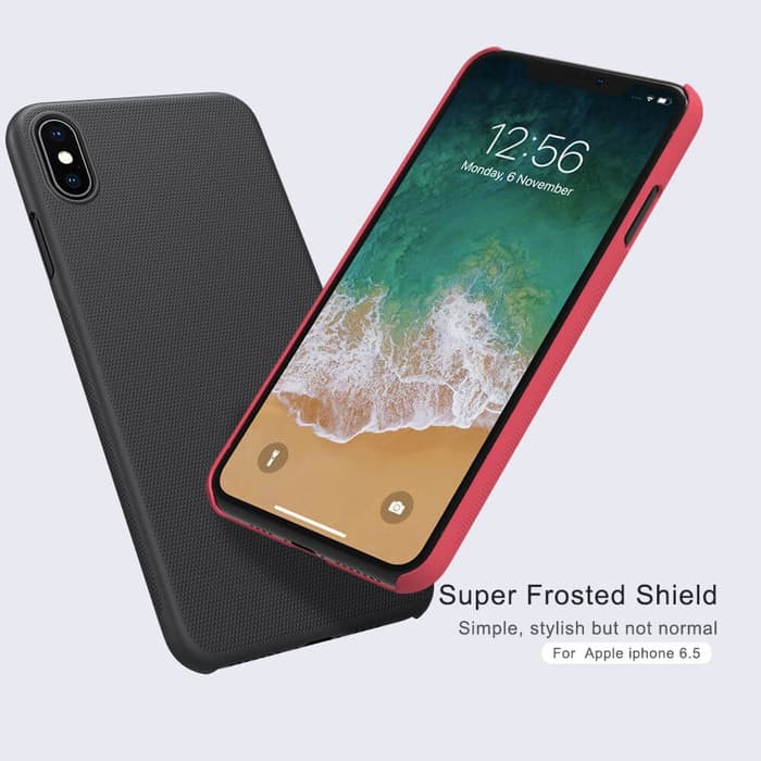 Hard Case Apple iPhone Xs Max 6.5 Nillkin Frosted Shield Casing Original