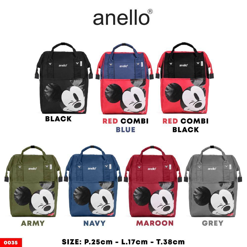 RANSEL ANELLO MICKEY LARGE | ANELLO BACKPACK MICKEY QUALITAS BAGUS(1 kg:2pcs)