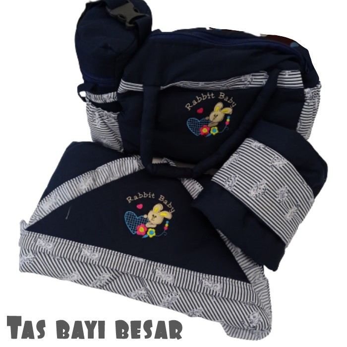 Premium Set Perlengkapan Tas Bayi Selimut Dan Gendongan Bayi 3in1