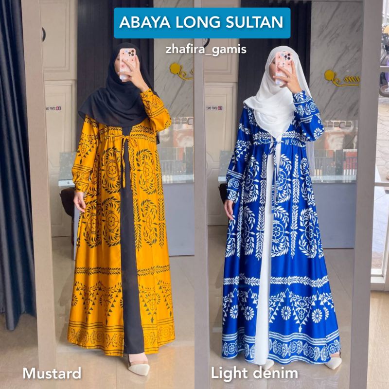 ABAYA LONG SULTAN ORI SEKARARUM SEMARANG