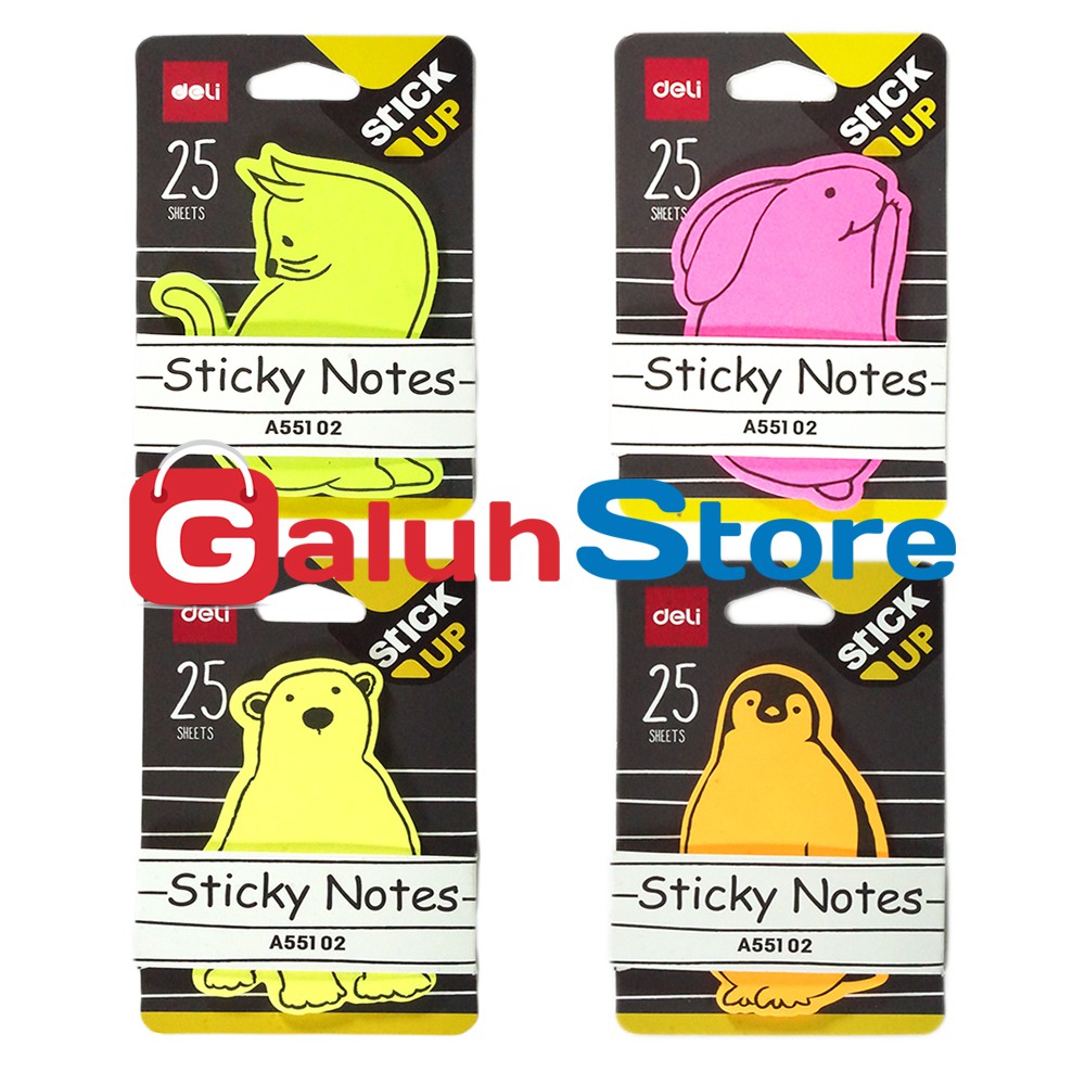 

Deli Sticky Notes Lucu / Memo Tempel A55102