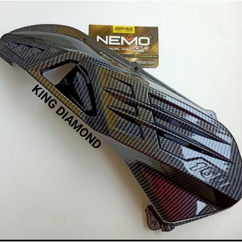 Tutup/cover hawa filter Nemo carbon/karbon New PCX 160 Original Nemo