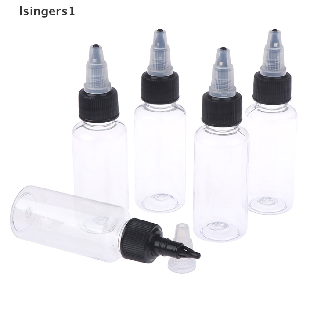 (lsingers1) 10pcs / Set Botol Kosong 30ml Untuk Campur Cat Cair