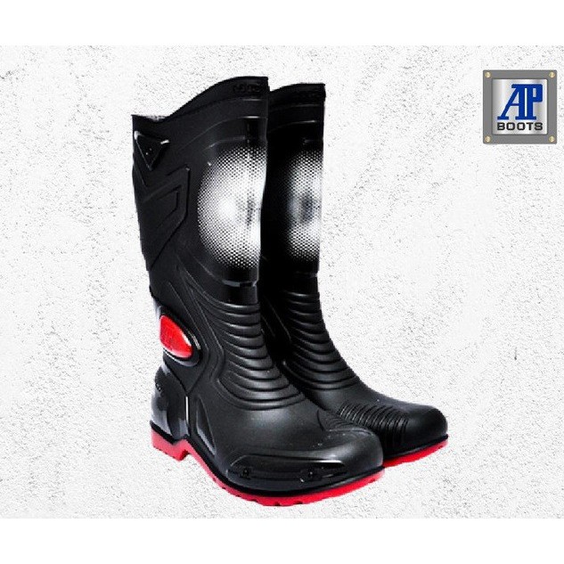 sepatu safety AP BOOT MOTO 3 safety boot karet