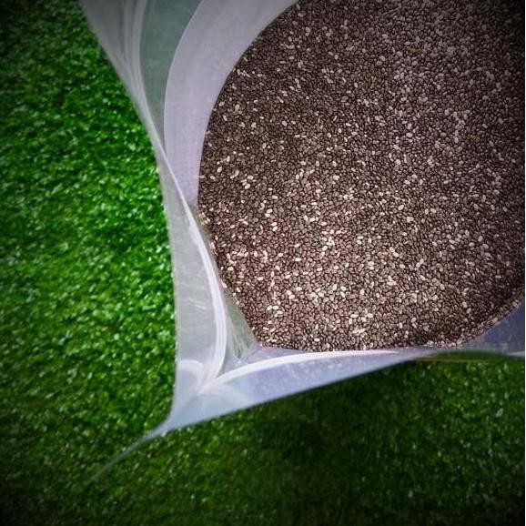 

Kualitas Terbaik] Black Chia Seed Mexico 1 Kg - 100% Biji Natural Chia Seed Hitam