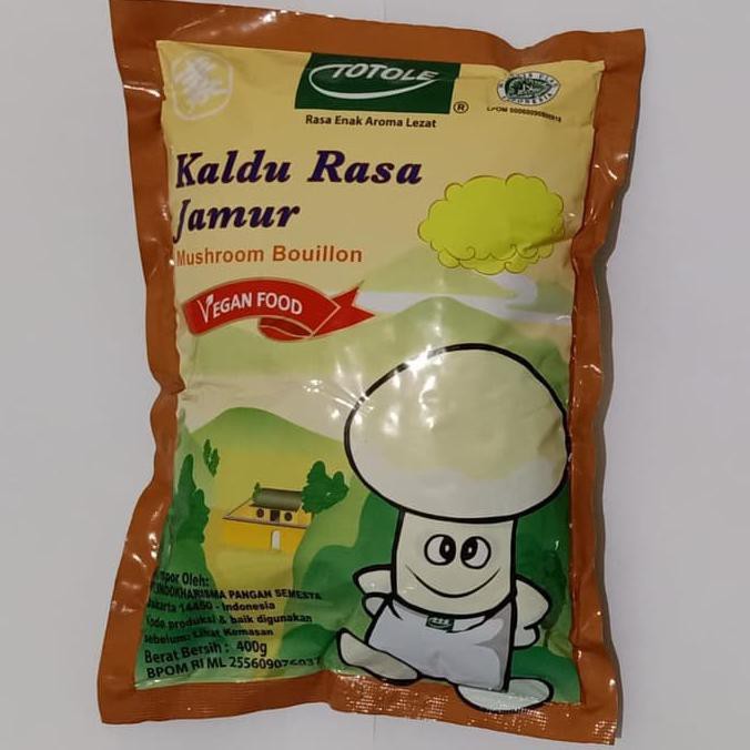 

Totole kaldu Jamur 400gr/Penyedap Kaldu Jamur Totole Pengganti MSG