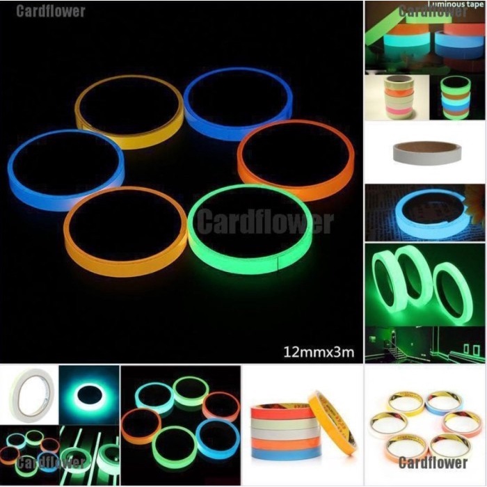 

Isolasi Selotip Lakban Fosfor Glow in The Dark