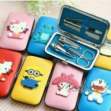 100gr t116 manicure pedicure set karakter nail clipper set perawat kuku