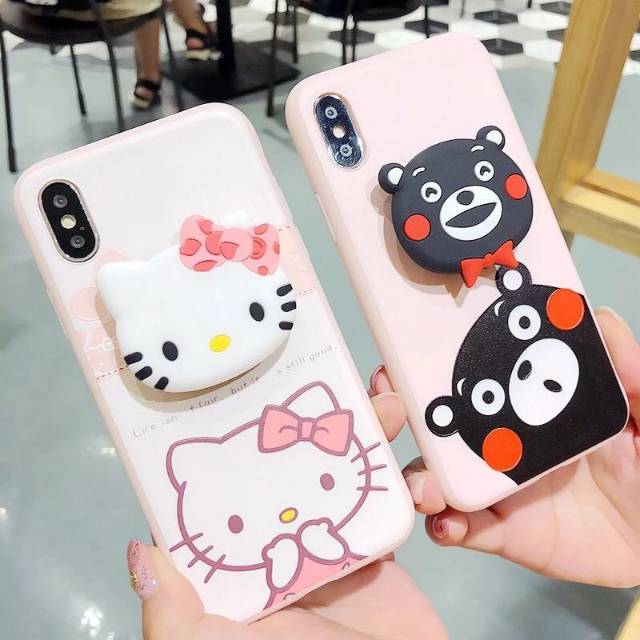 CASE OPPO F7 / F7 PRO / F7 YOUTH / F5 / F5 YOUTH / F5 PLUS / REALME 1 KITTY BEAR