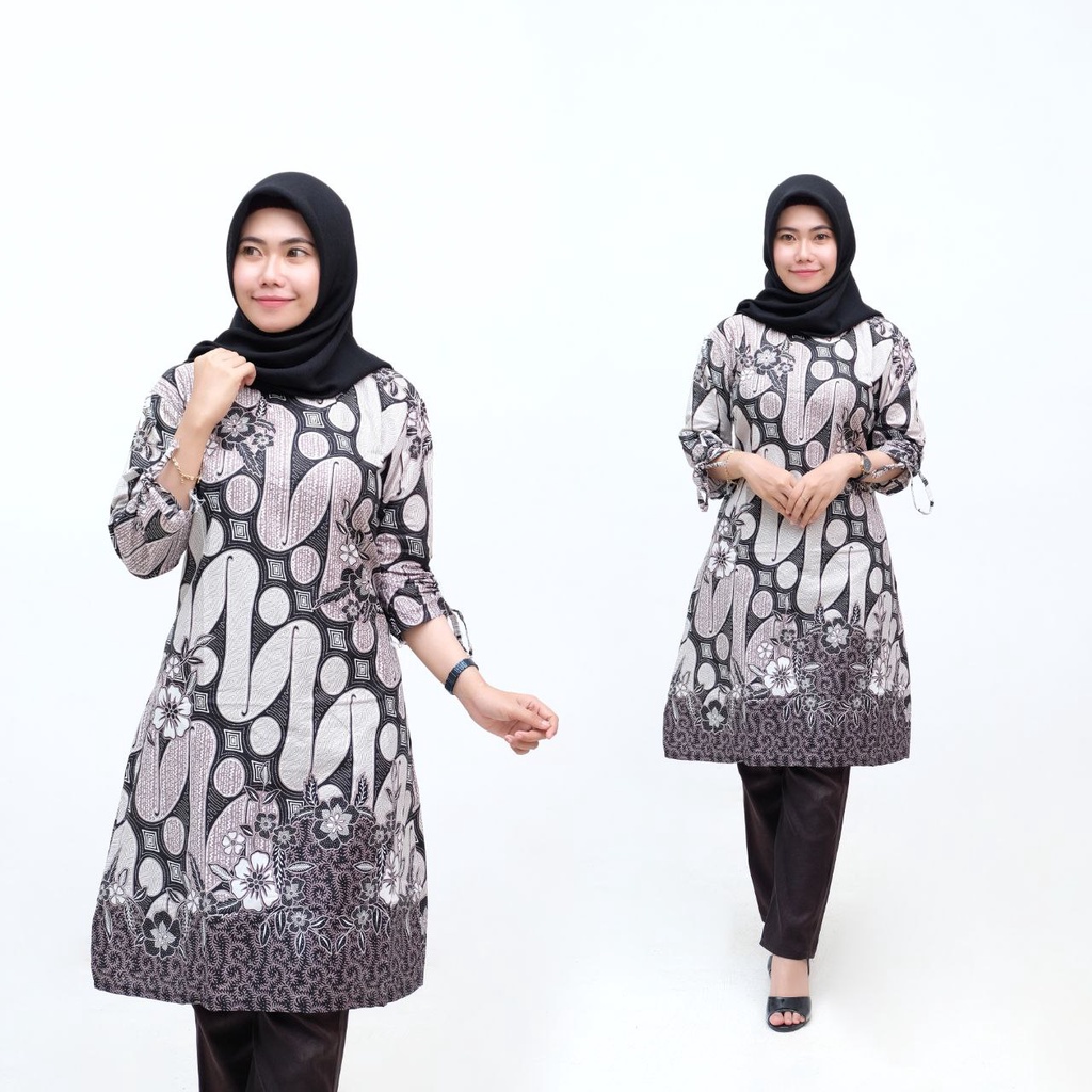 Dianputri - Tunik Batik Wanita Motif Baru Batik Dianputri-4
