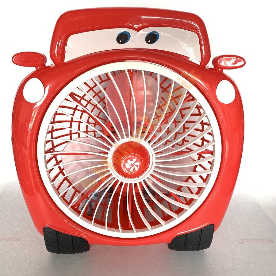 KIPAS ANGIN KARAKTER 10IN 10INCH BOX FAN KIPAS MEJA HELLO KITTY DORAEMON SPIDERMAN IRONMAN PENGUIN DONALD