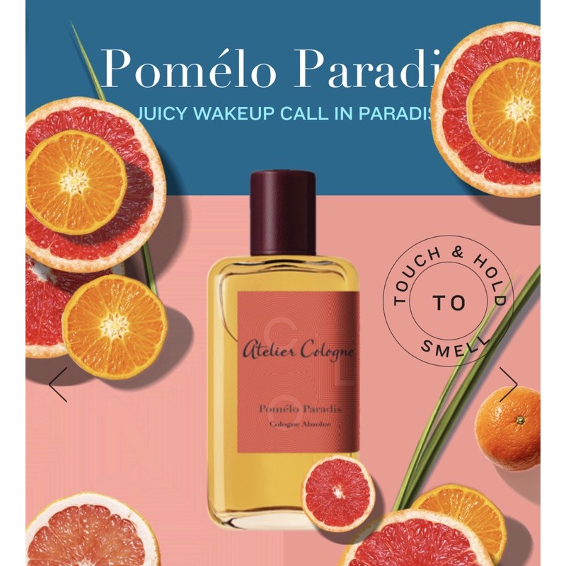 Atelier Cologne Pomelo Paradis cologne absolue pure perfume decant share in bottle