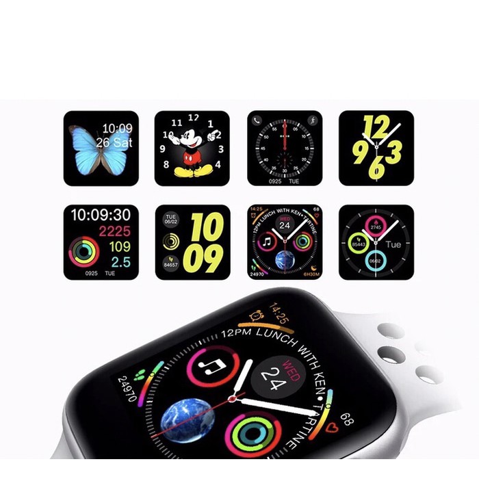 Jam tangan smart apple watch Iwatch copy smartwatch iphone android New