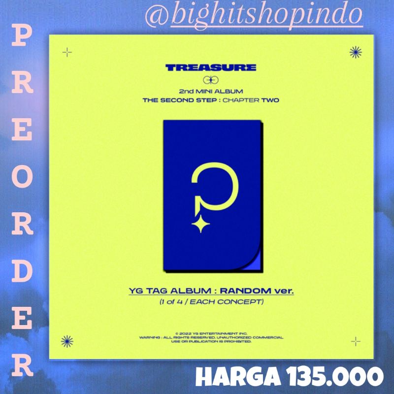 [PO] TREASURE - 2nd MINI ALBUM [THE SECOND STEP : CHAPTER TWO] // ALBUM TREASURE