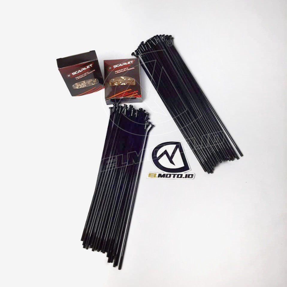 Jari jari velg 18-21 merk Scarlet KLX150 CRF150 WR155 36H