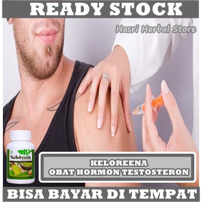 Obat Suplemen Vitamin Penambah Hormon Testosteron Pada Pria 100% Alami - KELOREENA 100% Asli