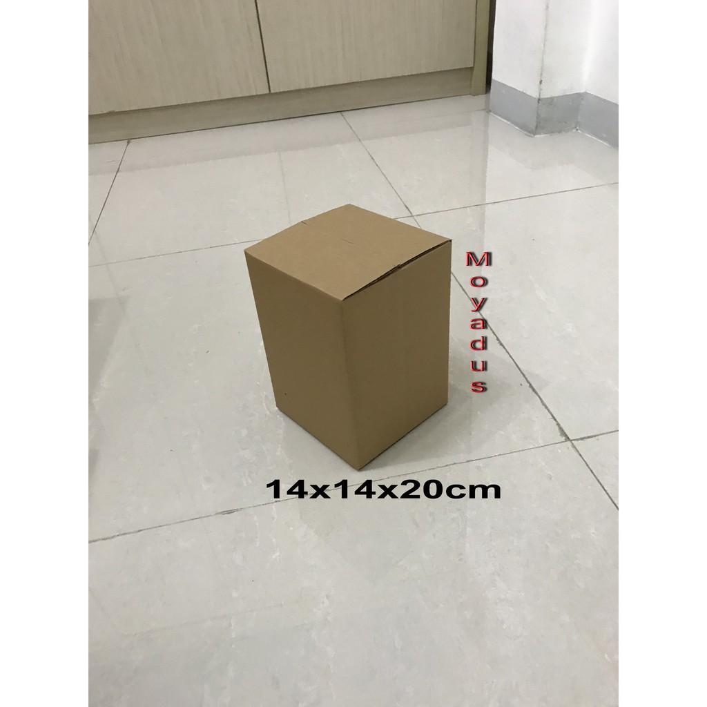 

kardus/karton/box,uk.14x14x20 cm untuk packing (MP)