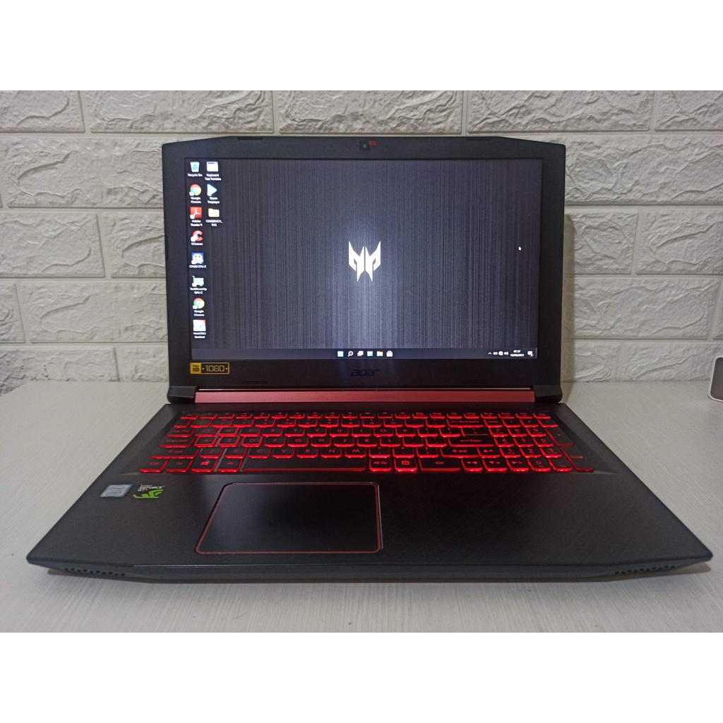 Acer Nitro 5 Core i7-7700HQ VGA Nvidia GTX1050 4GB SSD Laptop Second Gaming Bekas Gen 7 GTX 1050