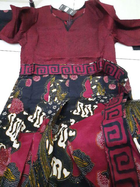 Dress Batik Wanita 263 Series / Batik Wanita Modern Standart - Jumbo