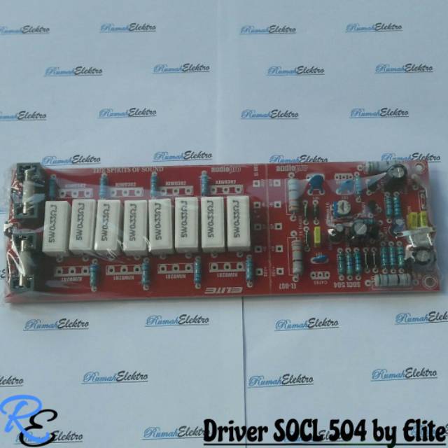 Kit SOCL 504 Plus PCB TR Final 4 Set