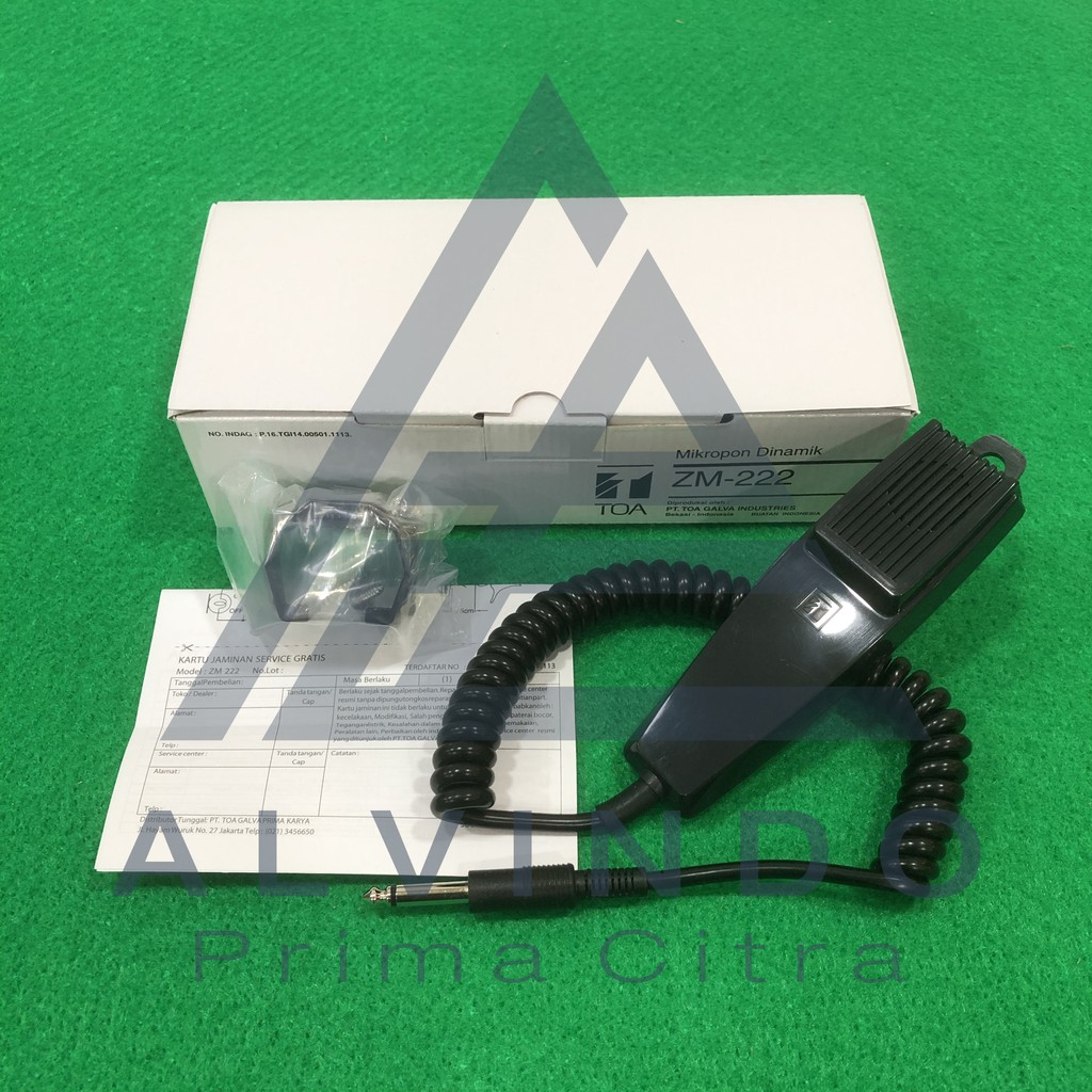 TOA ZM-222 (Emergency Mic / Mic Paging / ZM 222)