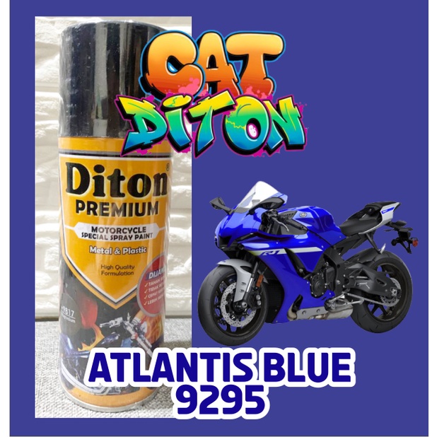 Cat Pilox Diton Premium 9295 Atlantis Blue 400cc Warna Biru Movistar Yamaha Honda Suzuki Kawasaki