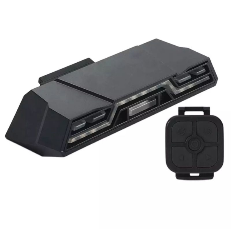 Lampu Belakang Sepeda Smart Light Wireless Remote Control  USB Rechargeable Bicycle Tail Light Lampu Sen Sepeda Lipat MTB Roadbike