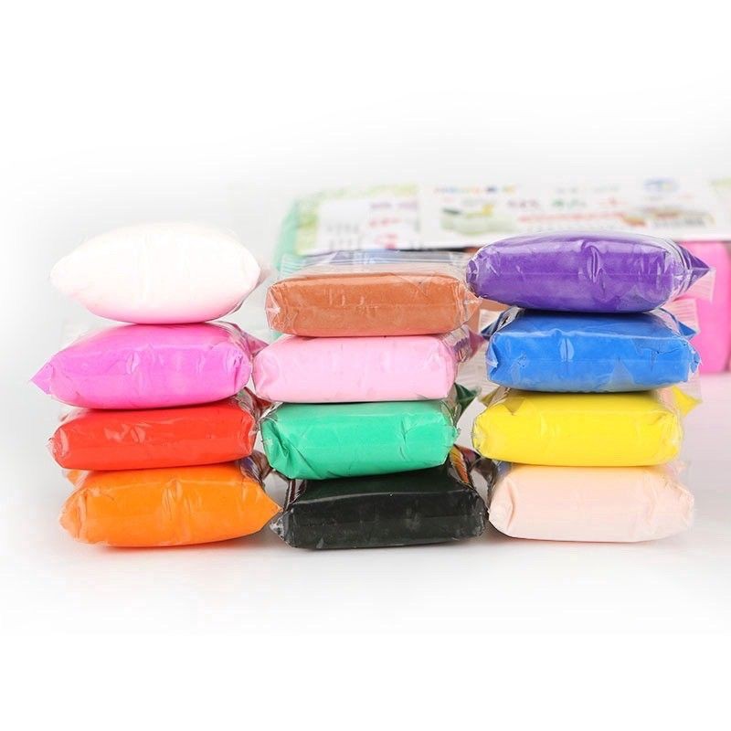 JG - clay slime slame mainan anak Polymer Clay Perpack Isi 12 Warna