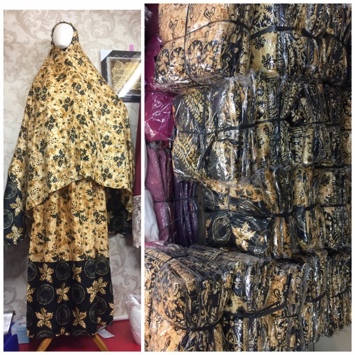 Mukena Katun Batik