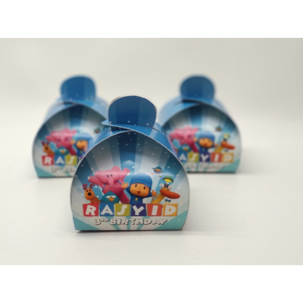 Candy Box Pocoyo / Kotak Permen Pocoyo