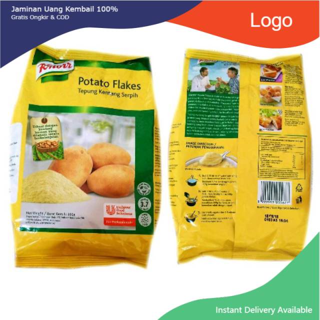 

KNORR POTATO FLAKES PACK 500 GR
